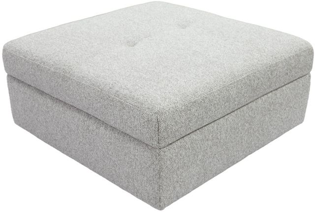 Parker House® Juliana Crisp Taupe Storage Ottoman-0