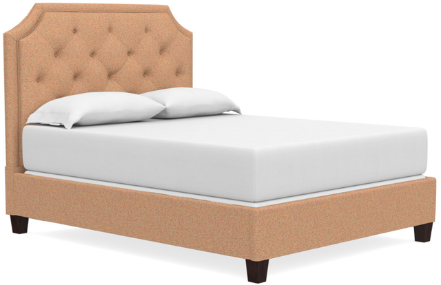 Bassett® Furniture Custom Upholstered Beds Florence Clipped Corner Bed-1