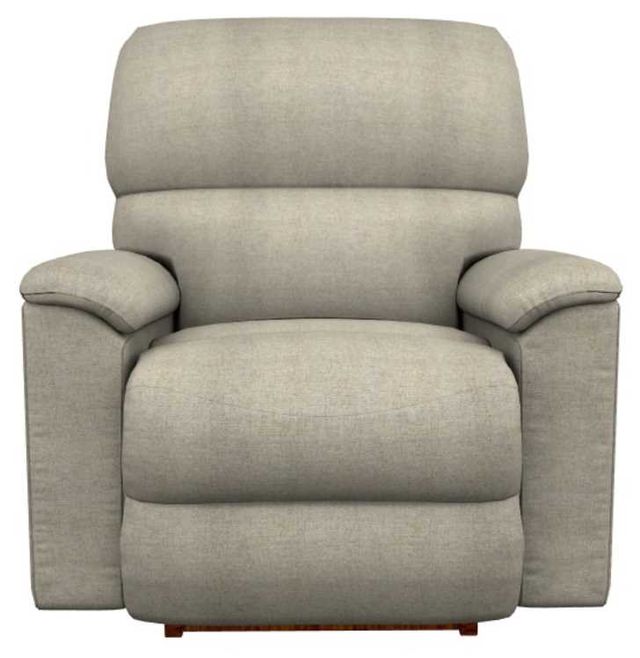 La-Z-Boy® Brooks Taupe Power Rocking Recliner with Headrest and Lumbar-1