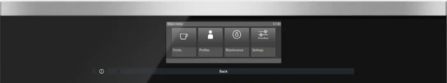 Miele CVA 6805 24" Clean Touch Steel Built-in Coffee Machine-1