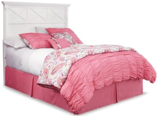 Signature Design by Ashley® Kaslyn 5-Piece White Queen Panel Headboard Bed Set-1