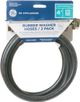 GE® 2 Pack 4' Rubber Washer Hoses -1