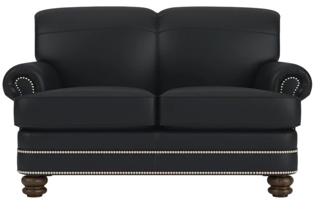 Flexsteel® Customizable Bay Bridge Leather Loveseat-3