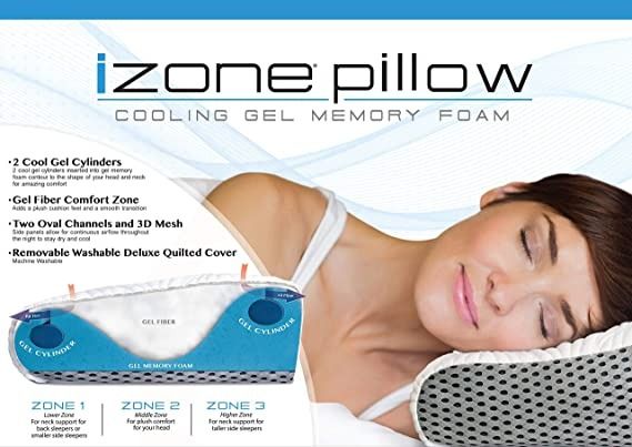 Boyd Sleep iZone® Gel Memory Foam Queen Pillow-1