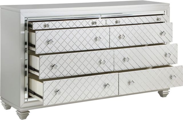 Homelegance® Leesa Silver Dresser-3