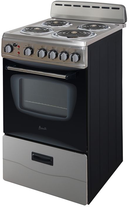 Avanti® 20" Stainless Steel Freestanding Electric Range-3