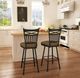 Amisco Customizable Garden Upholstered Swivel Bar Stool-3
