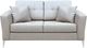 Edgewood Furniture Laporta Silver Loveseat-0