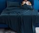 BEDGEAR® Basic 3-Piece Navy Blue Twin Sheet Set-1