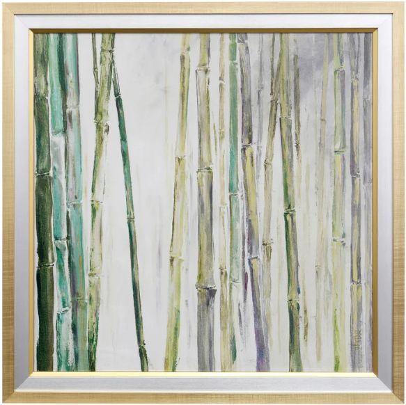 Stylecraft Bamboo II Biege/Green Wall Art-0