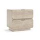 Bernhardt Antibes Rustic Oak Two Drawer Nightstand -0