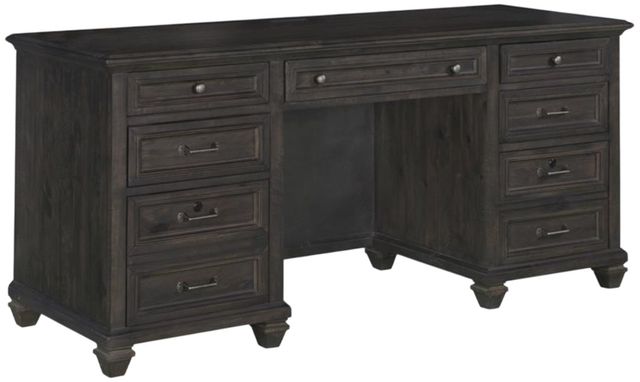 Magnussen Home® Sutton Place Weathered Charcoal Gray Credenza-0