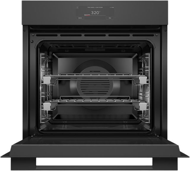 Fisher & Paykel Series 11 24” Black Glass Minimal Combi-Steam Oven-1