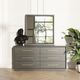 VIG Furniture Modrest Manhattan Gray Mirror-1