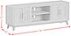 Elements International Santa Barbara Walnut 70" TV Console-1