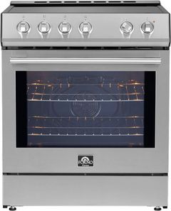 FORNO® Leonardo 30" Stainless Steel Pro Style Induction Range