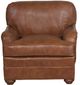 Vanguard® Furniture Customizable East Lake Leather Chair-0