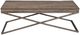 Bassett Mirror Cambria Hand Padded Bronze Coffee Table-1