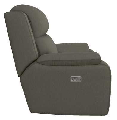 La-Z-Boy® Dorian Smoke Wall Recliner with Headrest and Lumbar-2