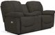 La-Z-Boy® Hayes Walnut Power Reclining Loveseat with Console and Power Headrest-1