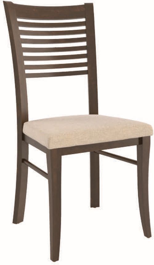 Canadel® Canadel Cognac Washed Upholstered Side Chair-0