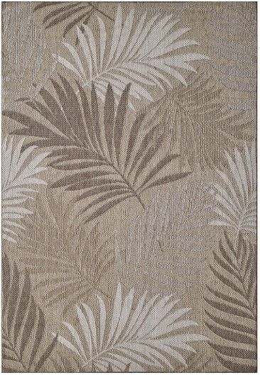 KAS Rugs Provo Natural Palms 5'x8' Area Rug-0