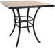 CabanaCoast® Customizable Kensington Wooden 42" Outdoor Square Bar Table-0