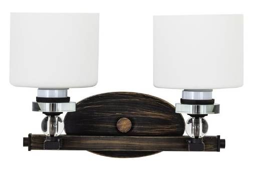 YHD Mitchell Peak Oil Rubbed Bronze 2-Light Vanity Lighting-2