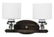 YHD Mitchell Peak Oil Rubbed Bronze 2-Light Vanity Lighting-2