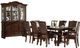 Mazin Furniture Lordsburg Cherry Buffet & Hutch-2
