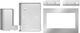 Jennair® 27" Fingerprint Resistant Stainless Steel Built In Microwave Trim Kit-2