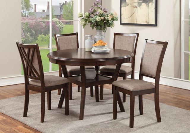 New Classic® Home Furnishings Amy 2-Piece Cherry Dining Side Chair-1