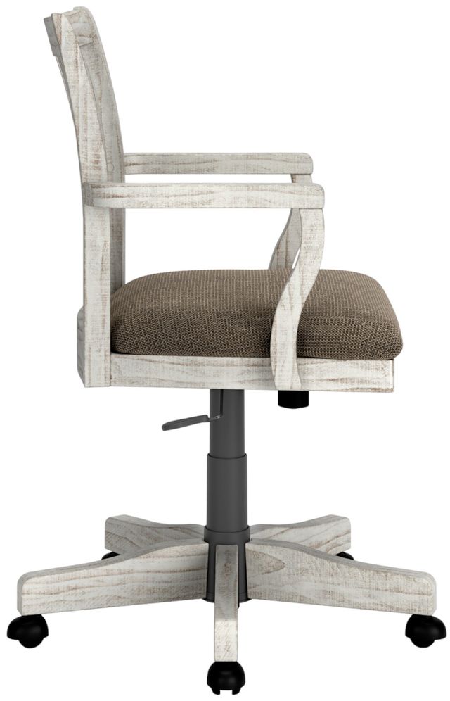 Signature Design by Ashley® Havalance White Home Office Desk Chair-4