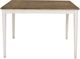 HH2 Home Bayberry White Counter Height 54” Extension Table with Driftwood Top-2
