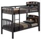 Furniture of America® Stutsman Stain Gray Twin/Twin Bunk Bed-0
