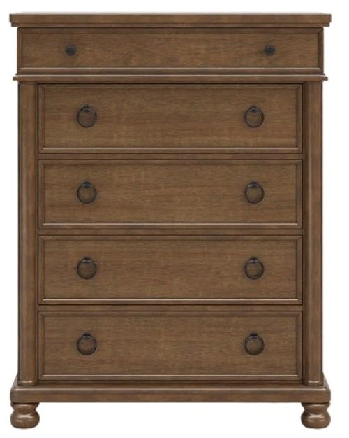 Signature Design by Ashley® Rowlenstown Brown 5-Drawer Chest-2