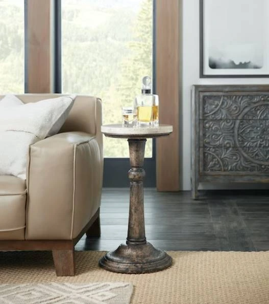 Hooker Furniture La Grange Rabbs Prairie Martini Table - Thumbnail 4