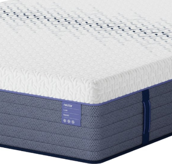 Nectar Luxe 5.0 Hybrid 14 Medium Plush Tight Top California King Mattress in a Box