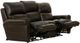 Catnapper® Torretta Chocolate Leather Power Lay Flat Reclining Sofa-2