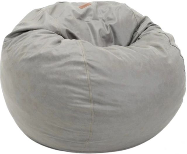 CordaRoy's® Original Castlerock Grain Faux Leather Queen Bean Bag Chair-0