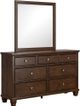 Signature Design by Ashley® Danabrin 4-Piece Brown Twin Panel Bed Set-2
