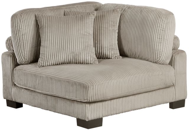 Homelegance® Traverse 5-Piece Taupe Modular Sectional with Ottoman-3