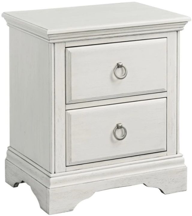 Westwood Design Riley Brushed White Youth Nightstand-0