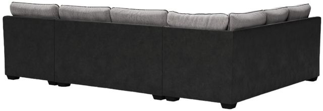 Signature Design by Ashley® Bilgray 3-Piece Pewter Right-Arm Facing Sofa Sectional and Chaise-2