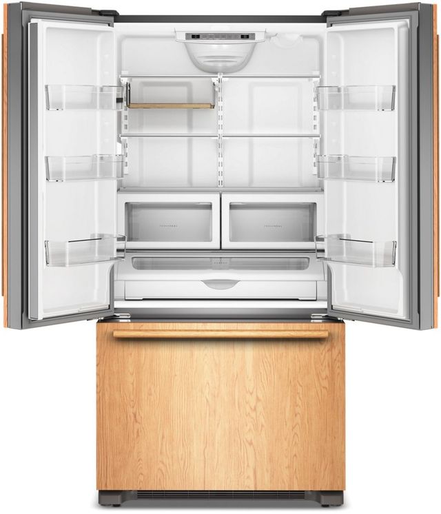 KitchenAid® 36" 21.9 Cu. Ft. Panel Ready Counter Depth French Door Refrigerator with Internal Water Dispenser-1