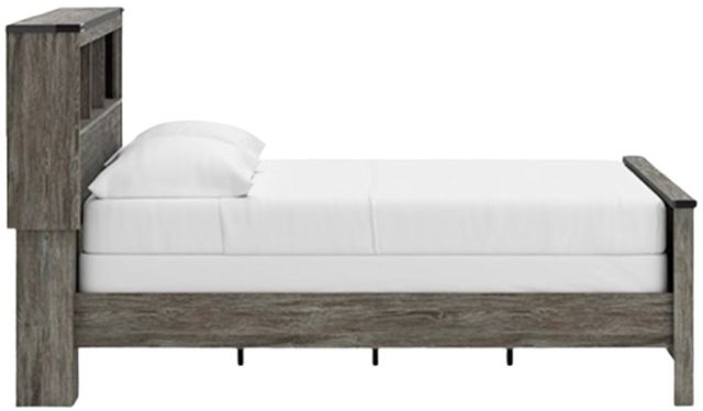 Signature Design by Ashley® Frandern Gray Full Bookcase Panel Bed-3