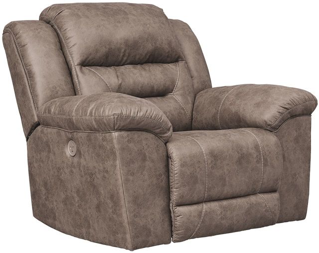 Signature Design by Ashley® Stoneland Fossil Power Rocker Recliner-1