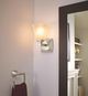 Moen® Voss™ Brushed Nickel One Globe Bath Light-3