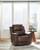Signature Design by Ashley® Bleckley Espresso Power Recliner with Adjustable Headrest-4