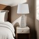 Renwil® Everren Pera Glazed Gray Table Lamp-1
